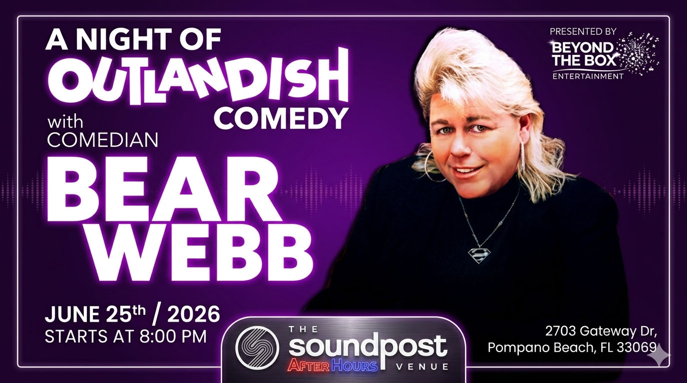 Comedian Bear Webb @ The Soundpost